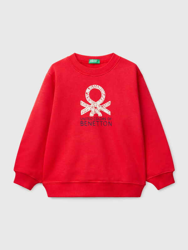 Sudadera de algodón con estampado Niño