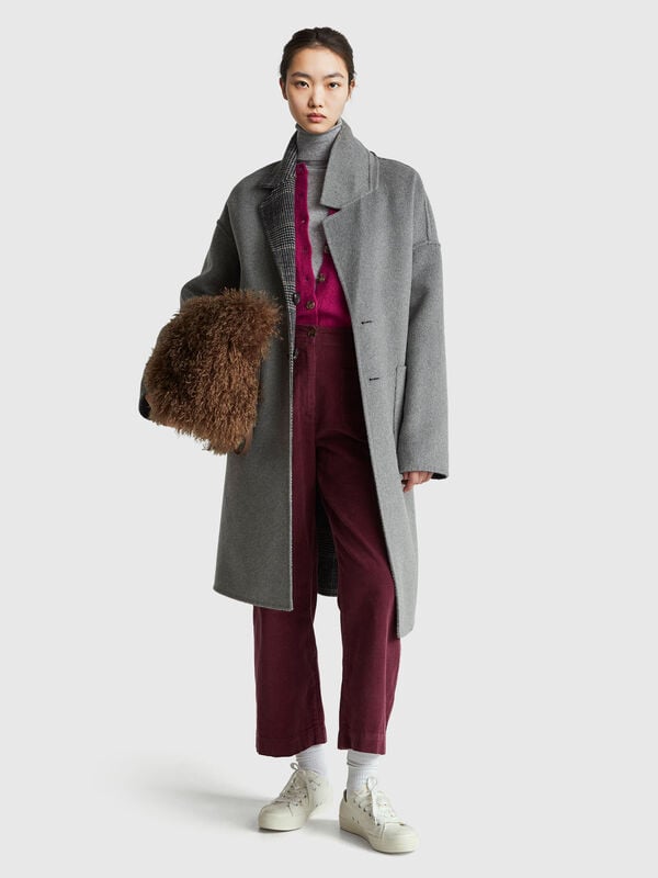 Pantalones rectos de terciopelo Pantalones rectos de terciopelo Mujer