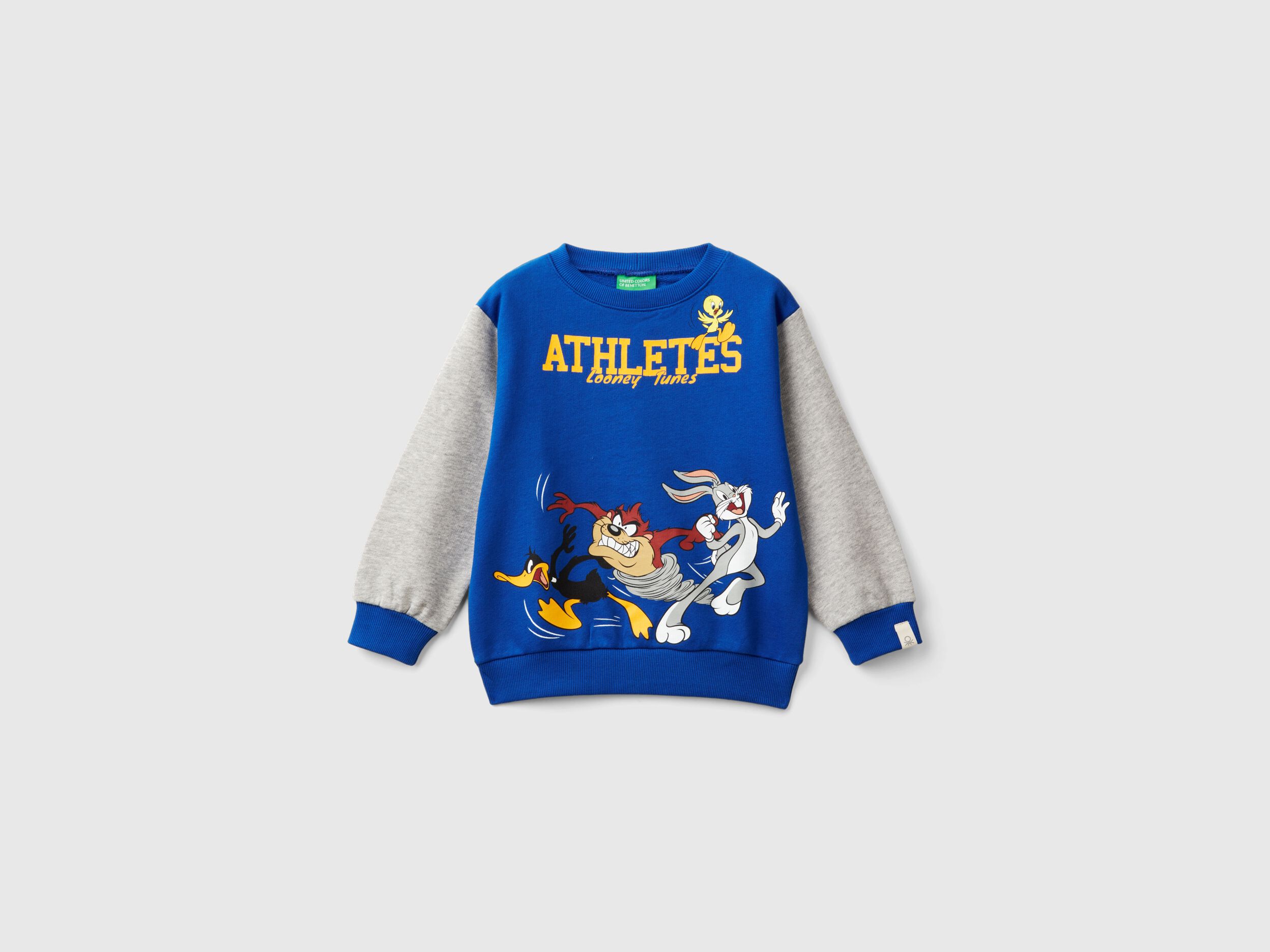 Kid Boys Sweatshirts without hood Collection 2024 Benetton