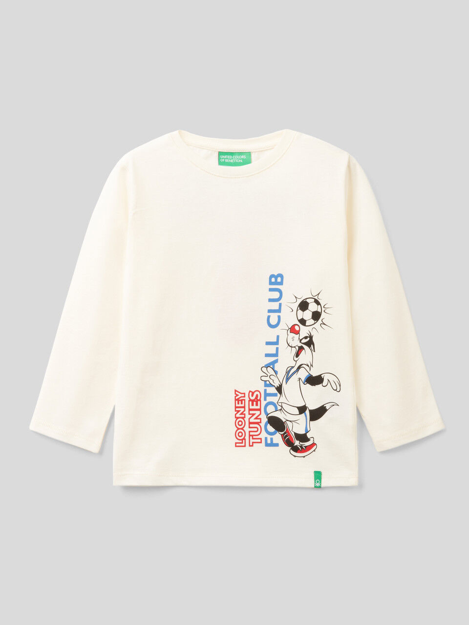 Camisetas manga larga niño benetton deals