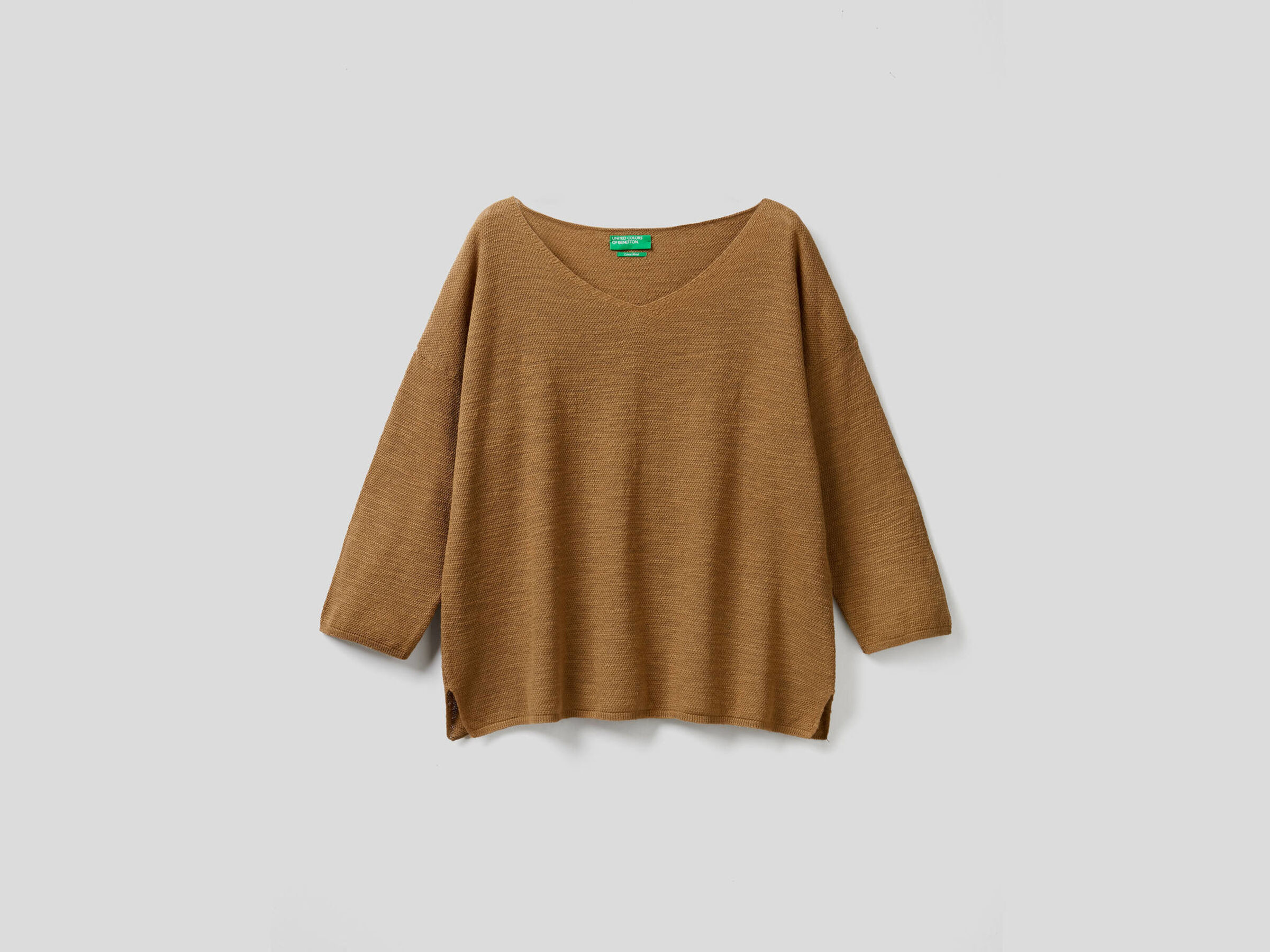 Sweater With 3 4 Sleeves