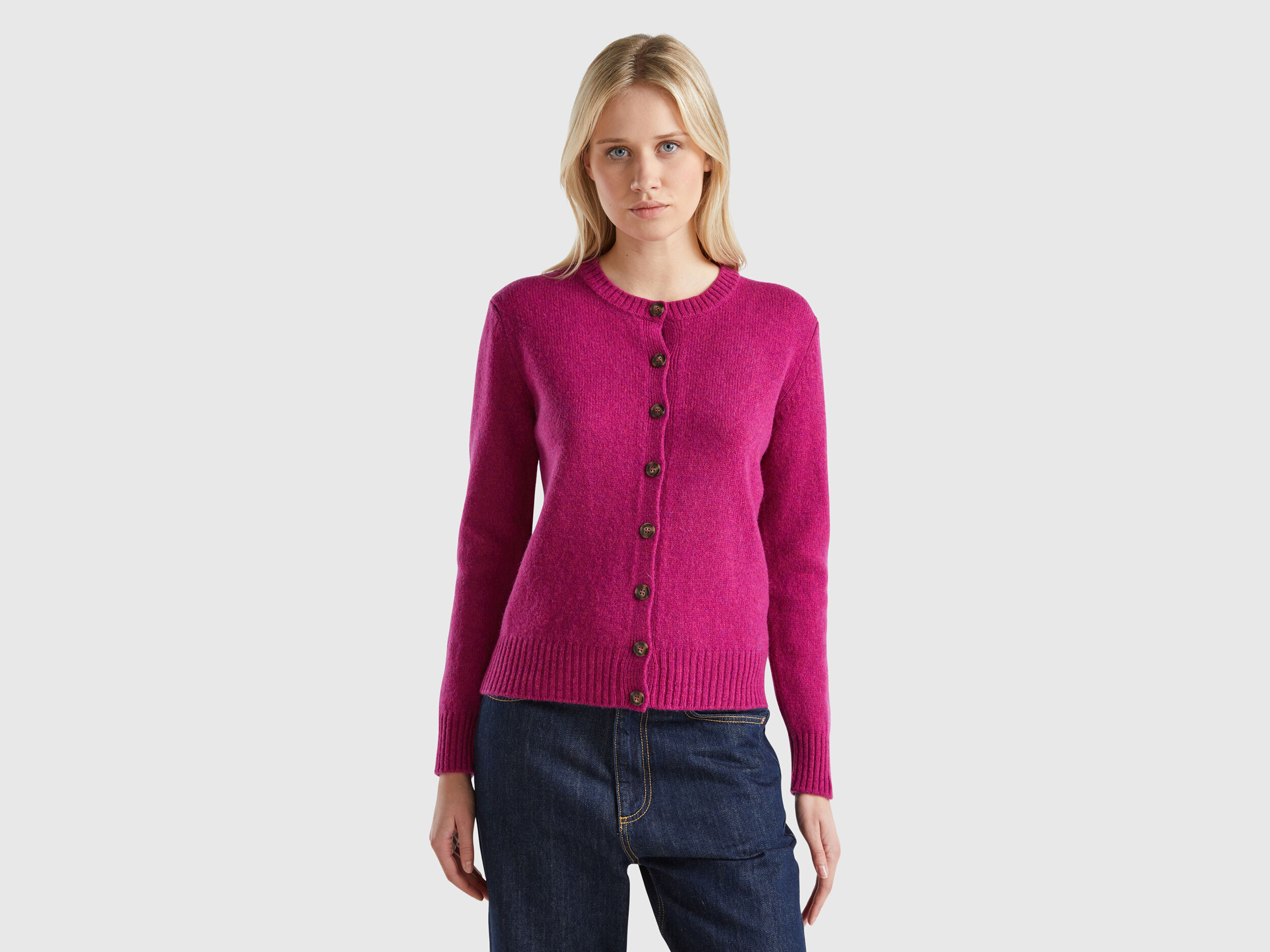 Benetton wool cardigan top