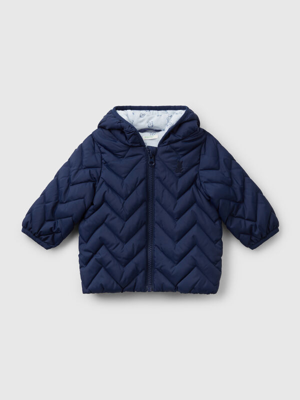 Padded puffer jacket with ear flaps New Born (0-18 months)