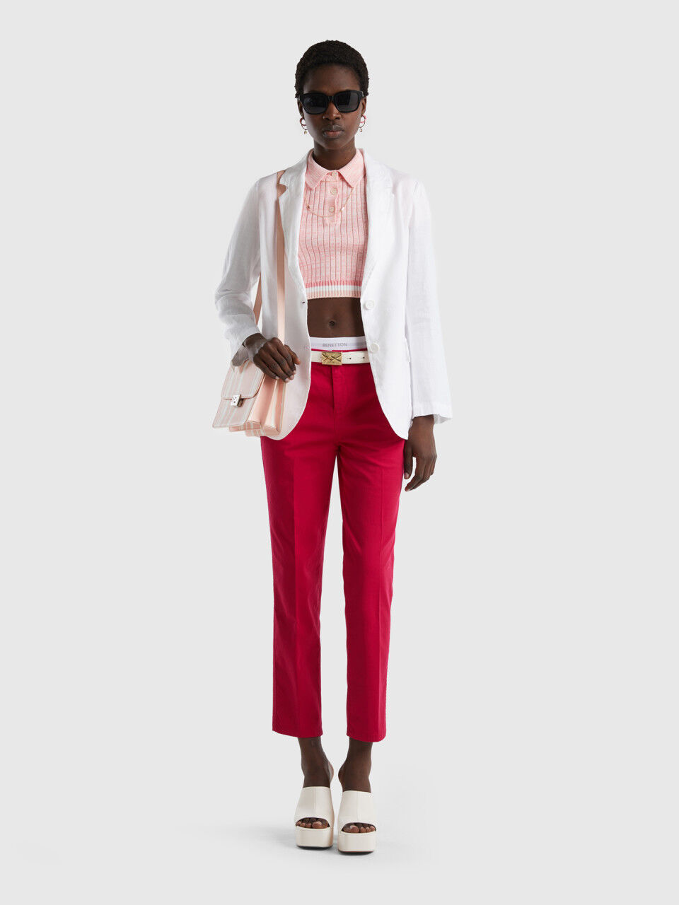 Slim fit sale chinos womens