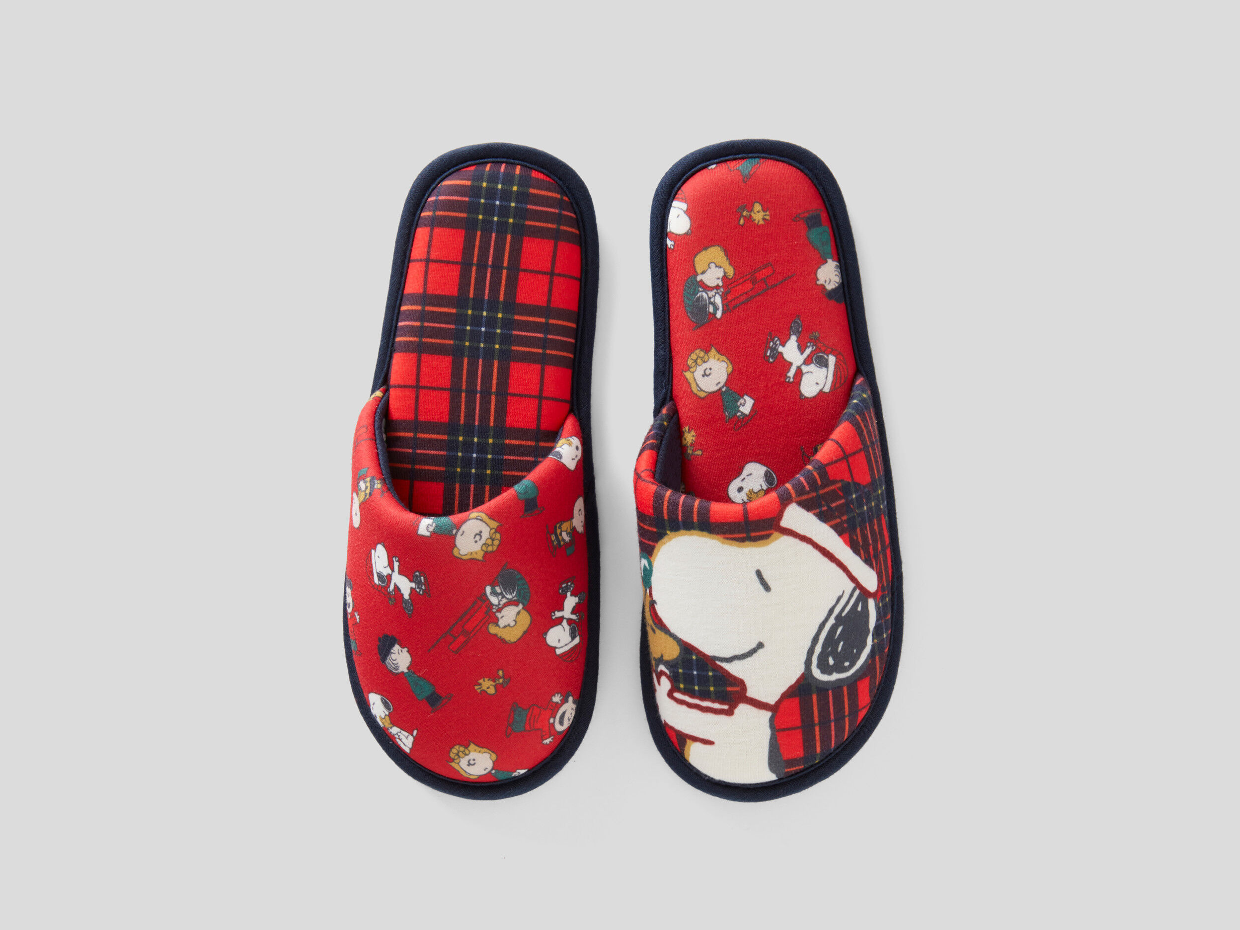 Christmas Peanuts slippers Red Benetton