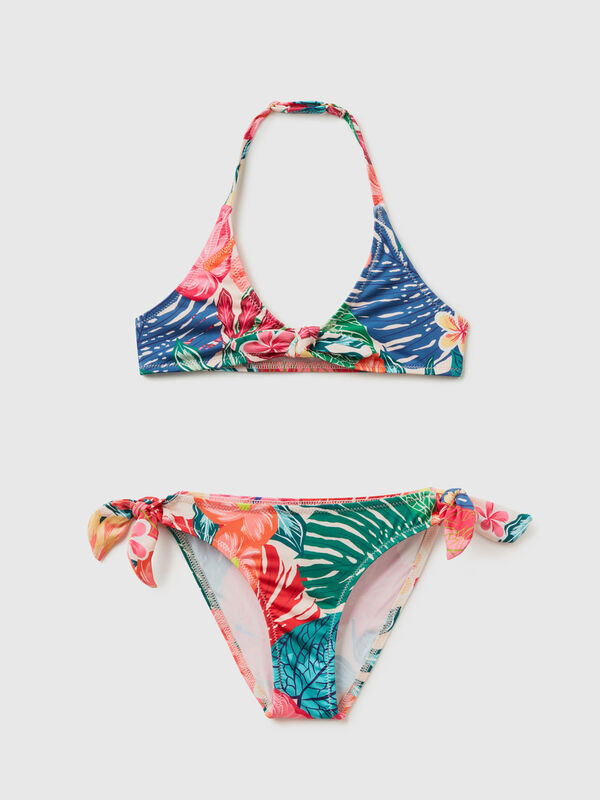 Braguita de bikini con estampado floral Niña