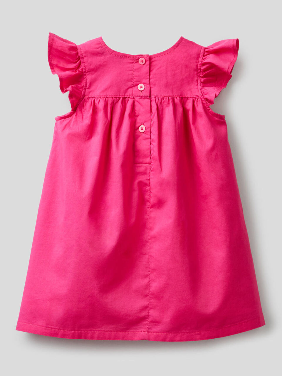 Wide dress in 100% cotton image number 2
