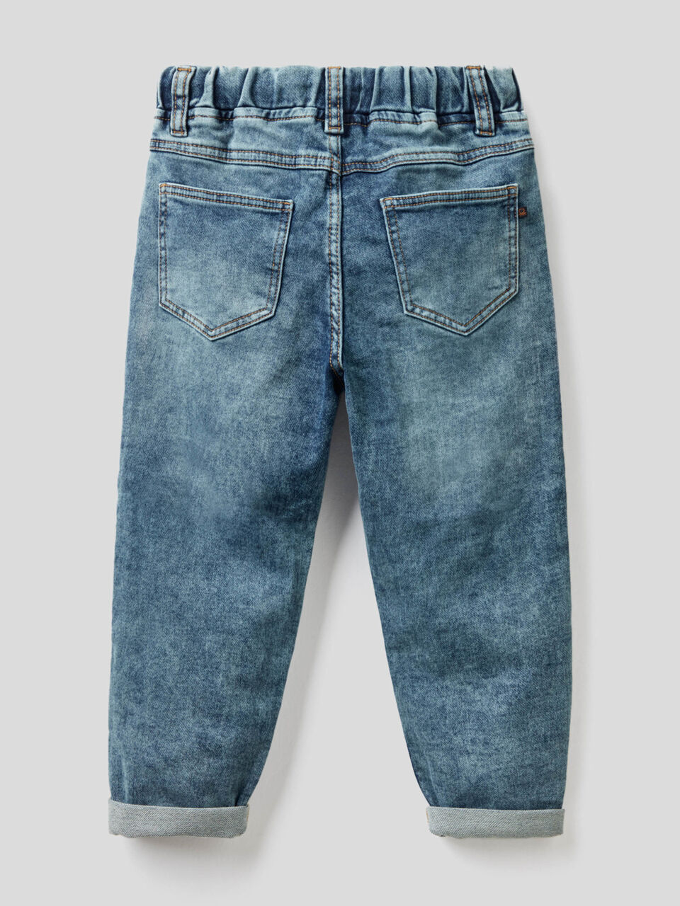 Baggy fit jeans with drawstring image number 2