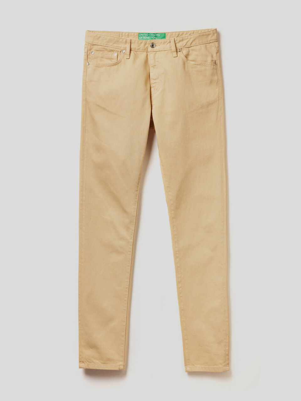 100% cotton five pocket pants image number 1