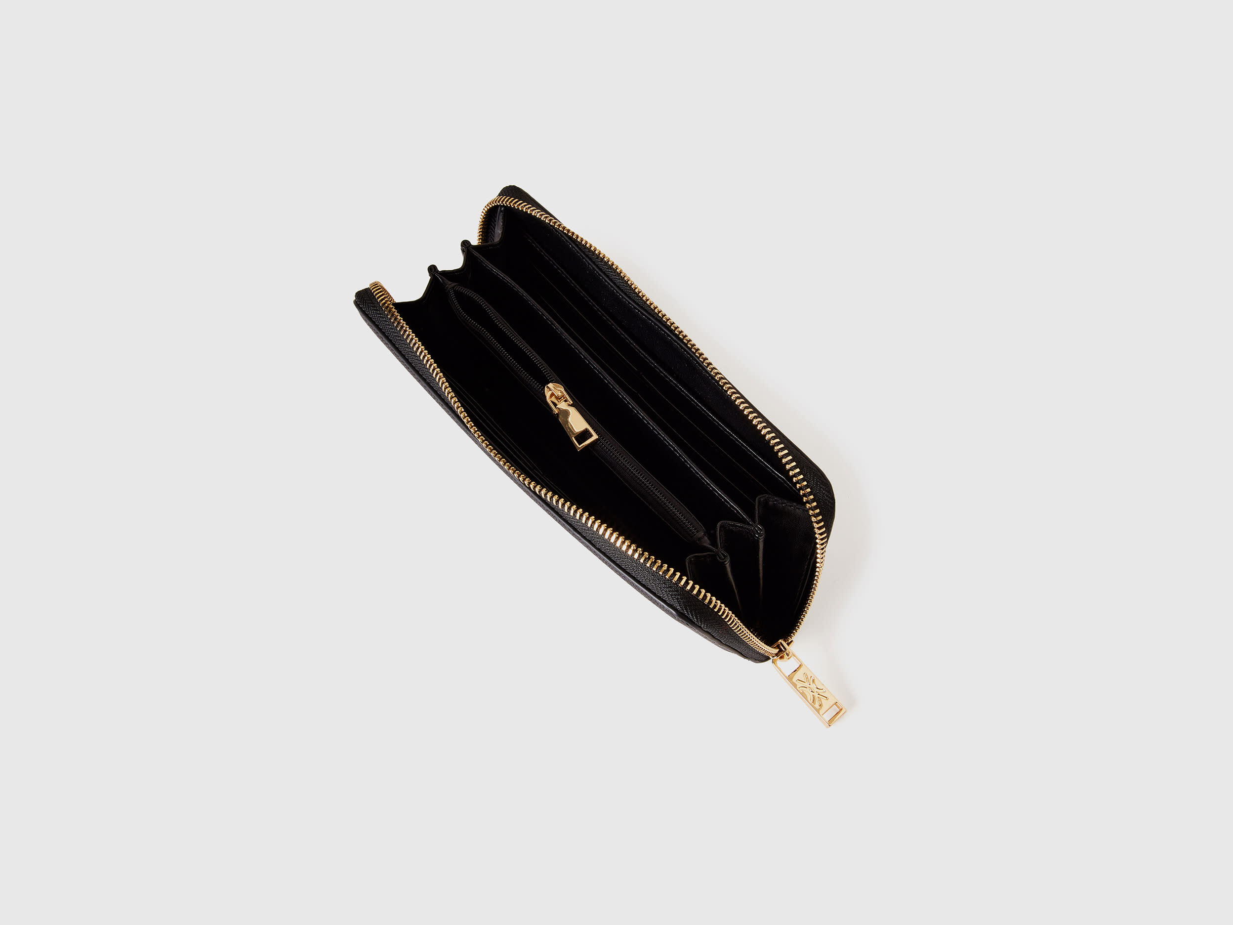 最も優遇の Large zip wallet - Black | Benetton マタニティ