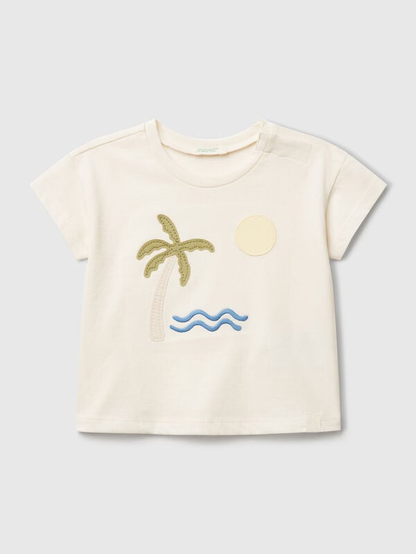 T-shirt with summer graphic New Born (0-18 months)