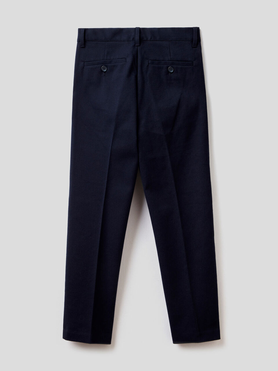 Pantalón de franela de corte ceñido image number 2