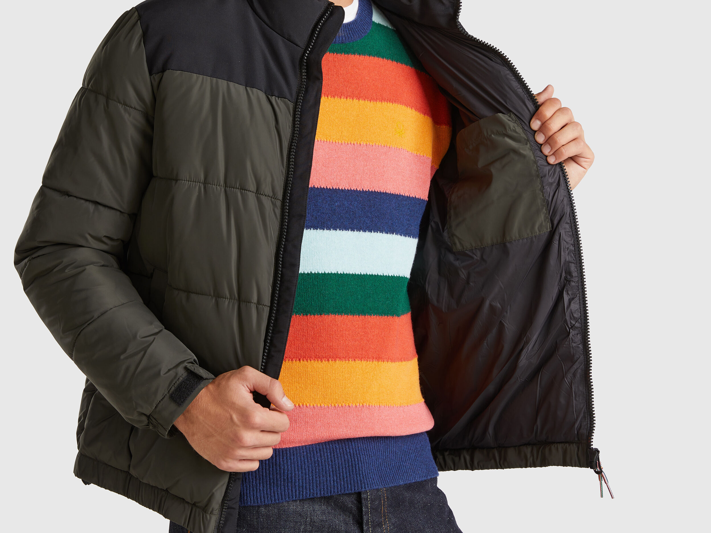 Benetton heavy jacket new arrivals