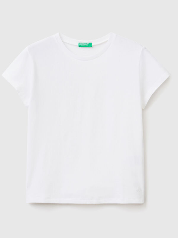 T-shirt in pure organic cotton Junior Girl
