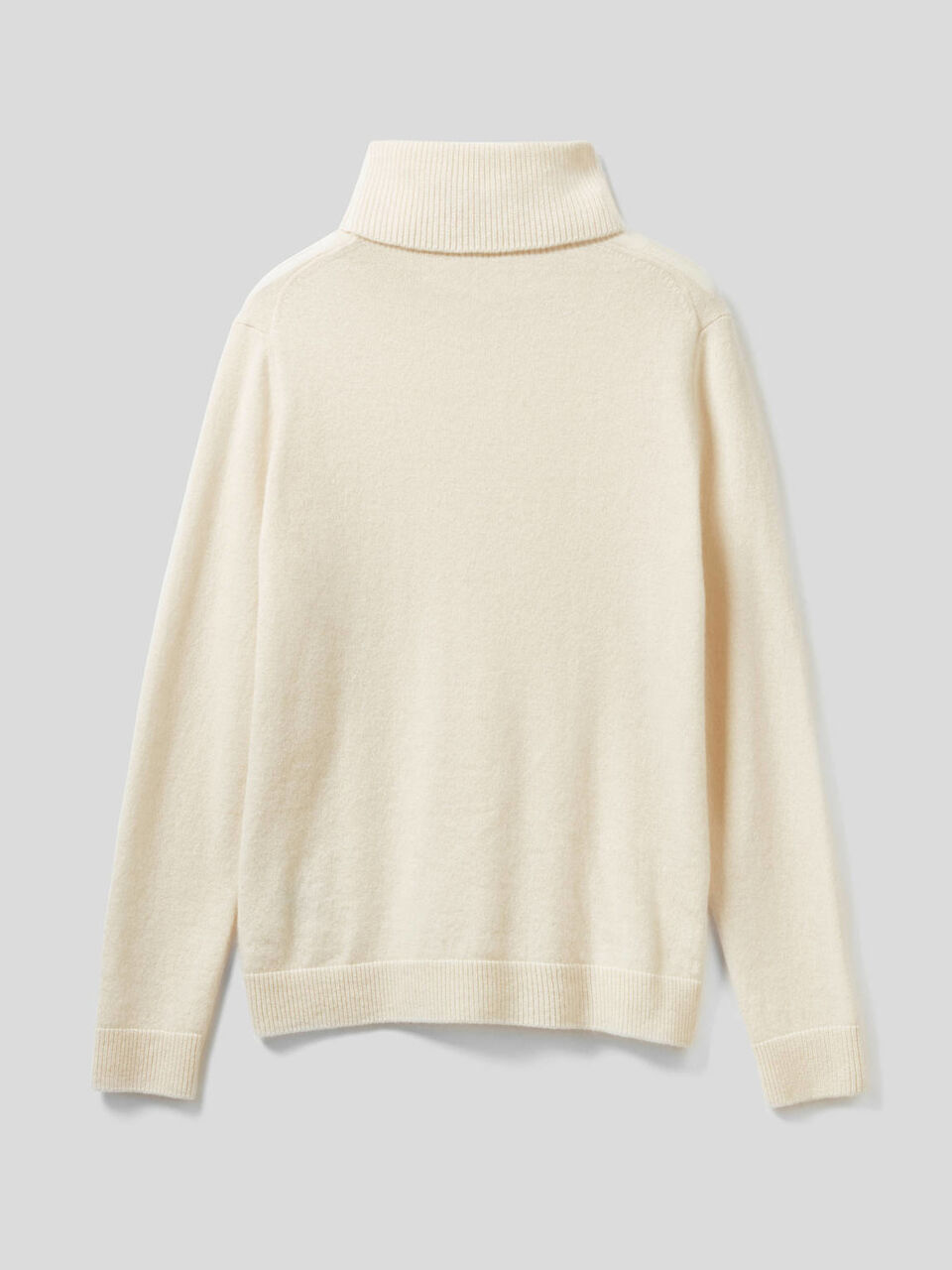 Jersey de cuello cisne de puro cachemir image number 2