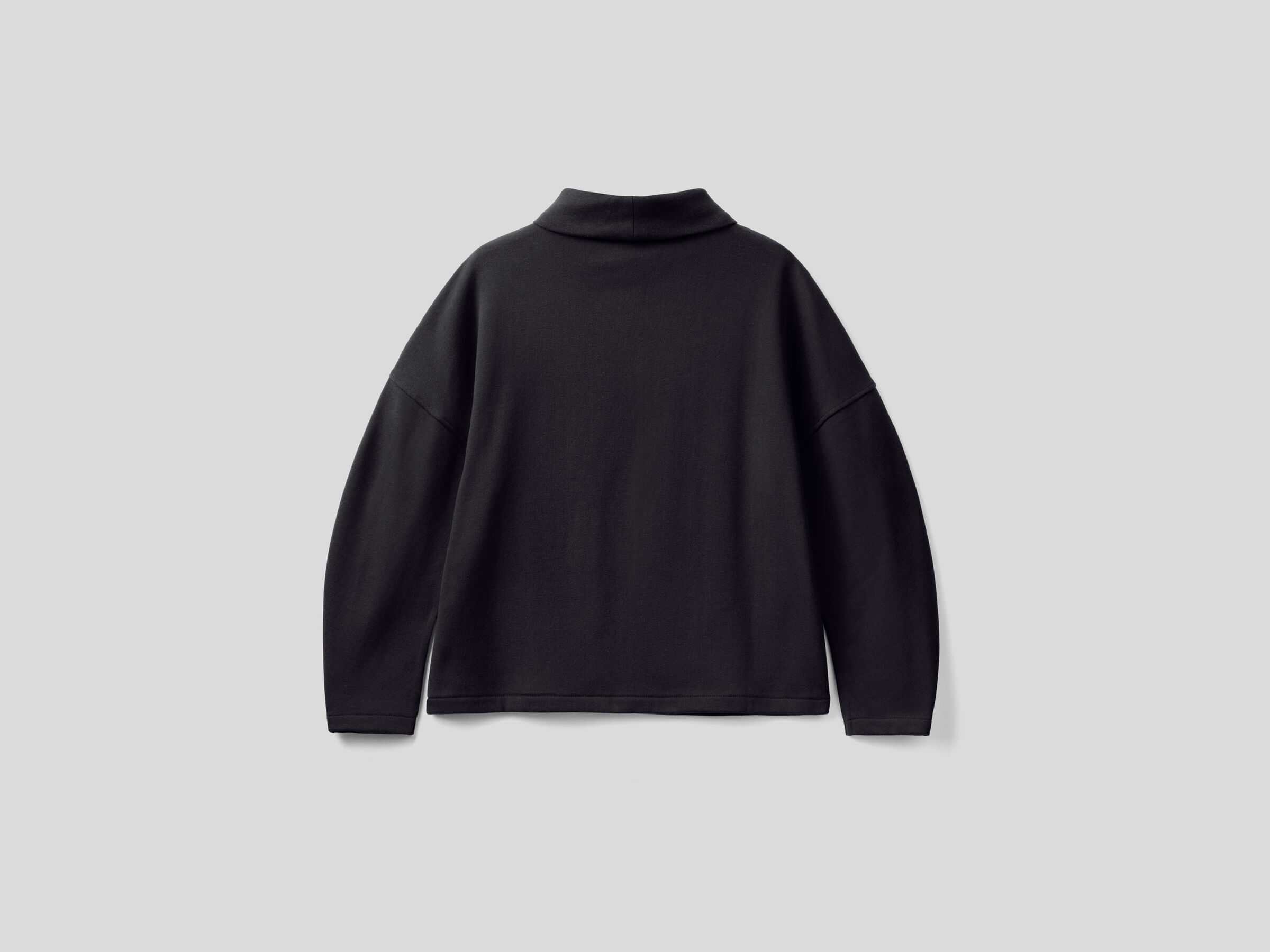 Wide sweatshirt with high collar image number 5
