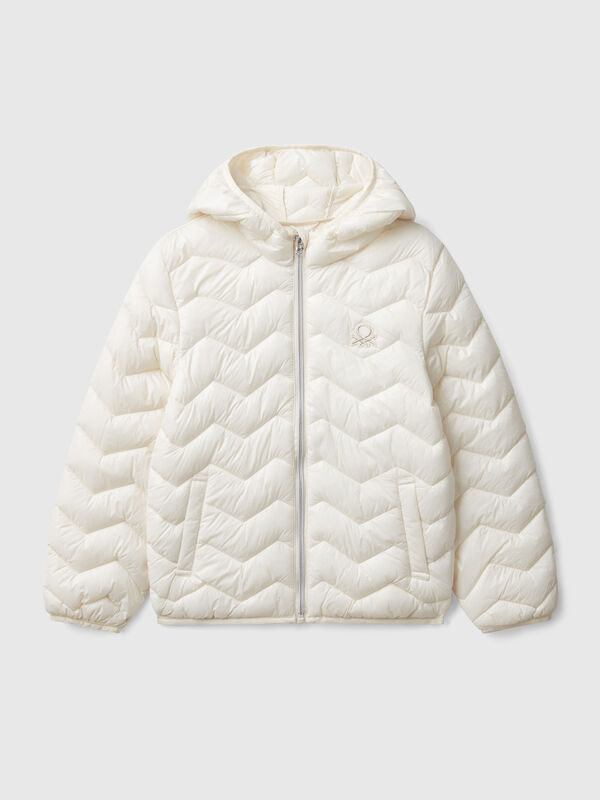 Chaqueta acolchada con capucha Niña