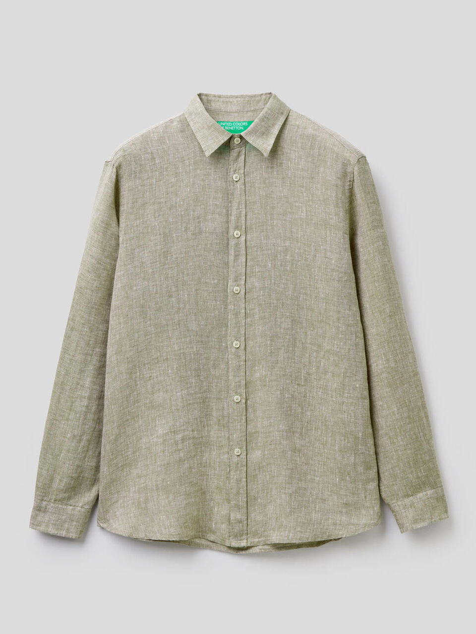 Camisa de puro lino image number null