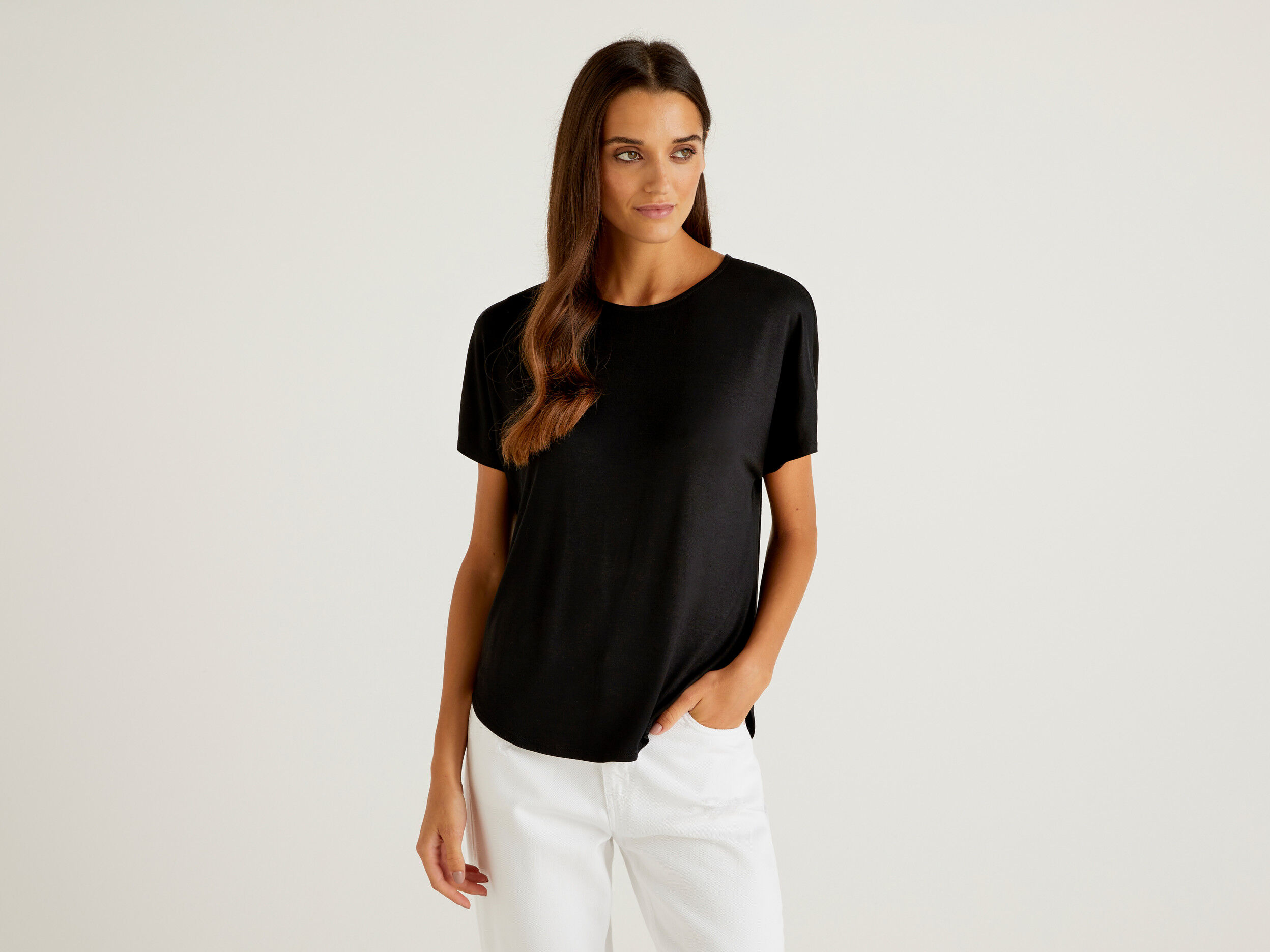T shirt cheap en viscose