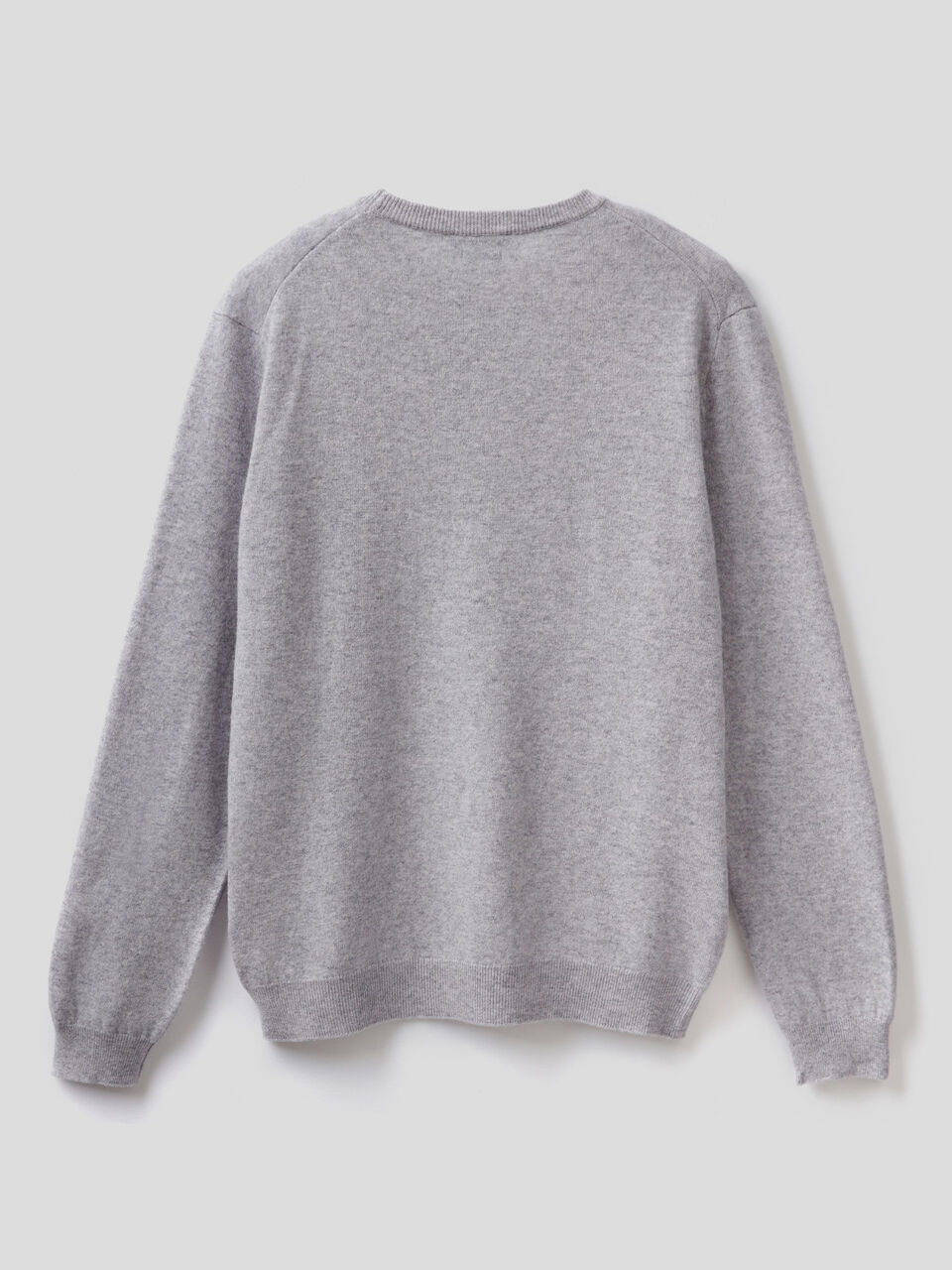 Crew neck sweater in pure virgin wool image number 2