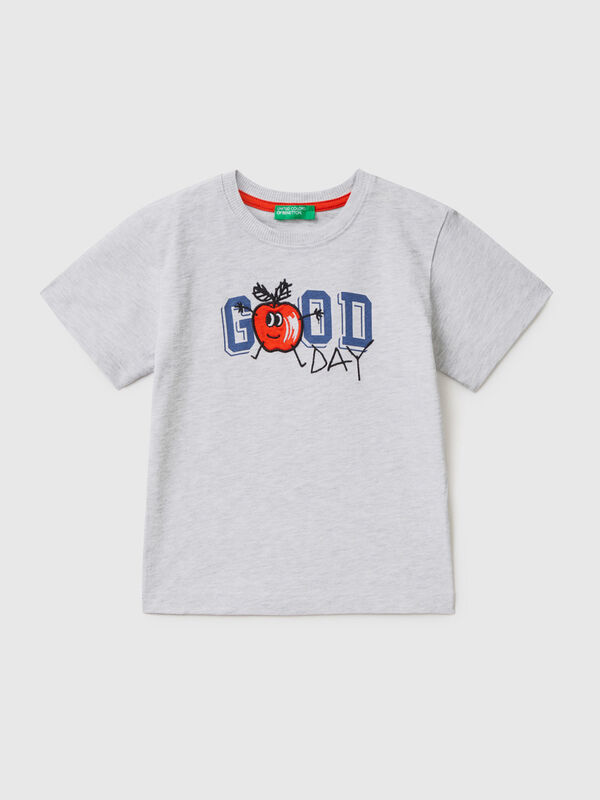 T-shirt with front and back print Junior Boy