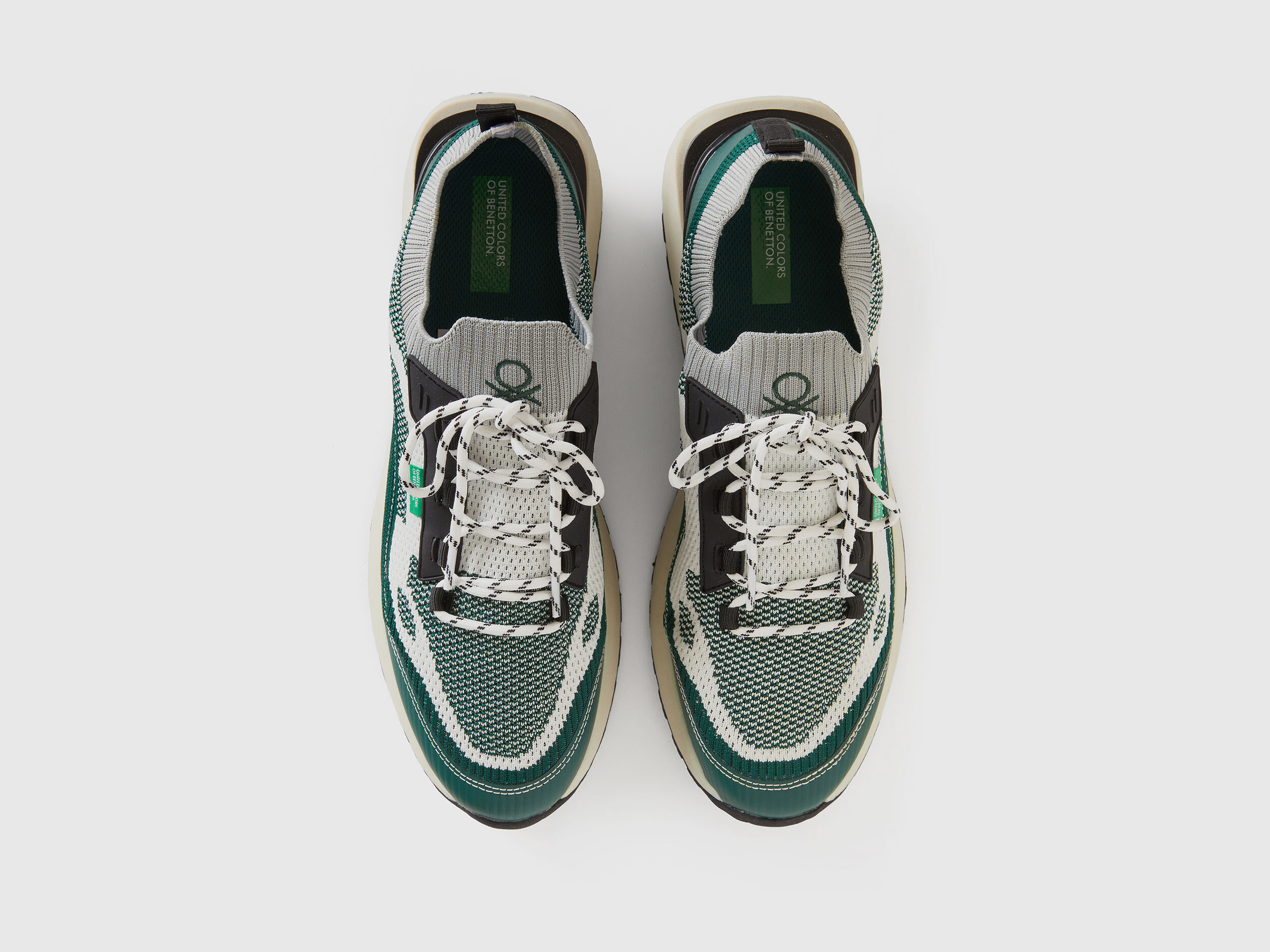 Benetton green shoes shop