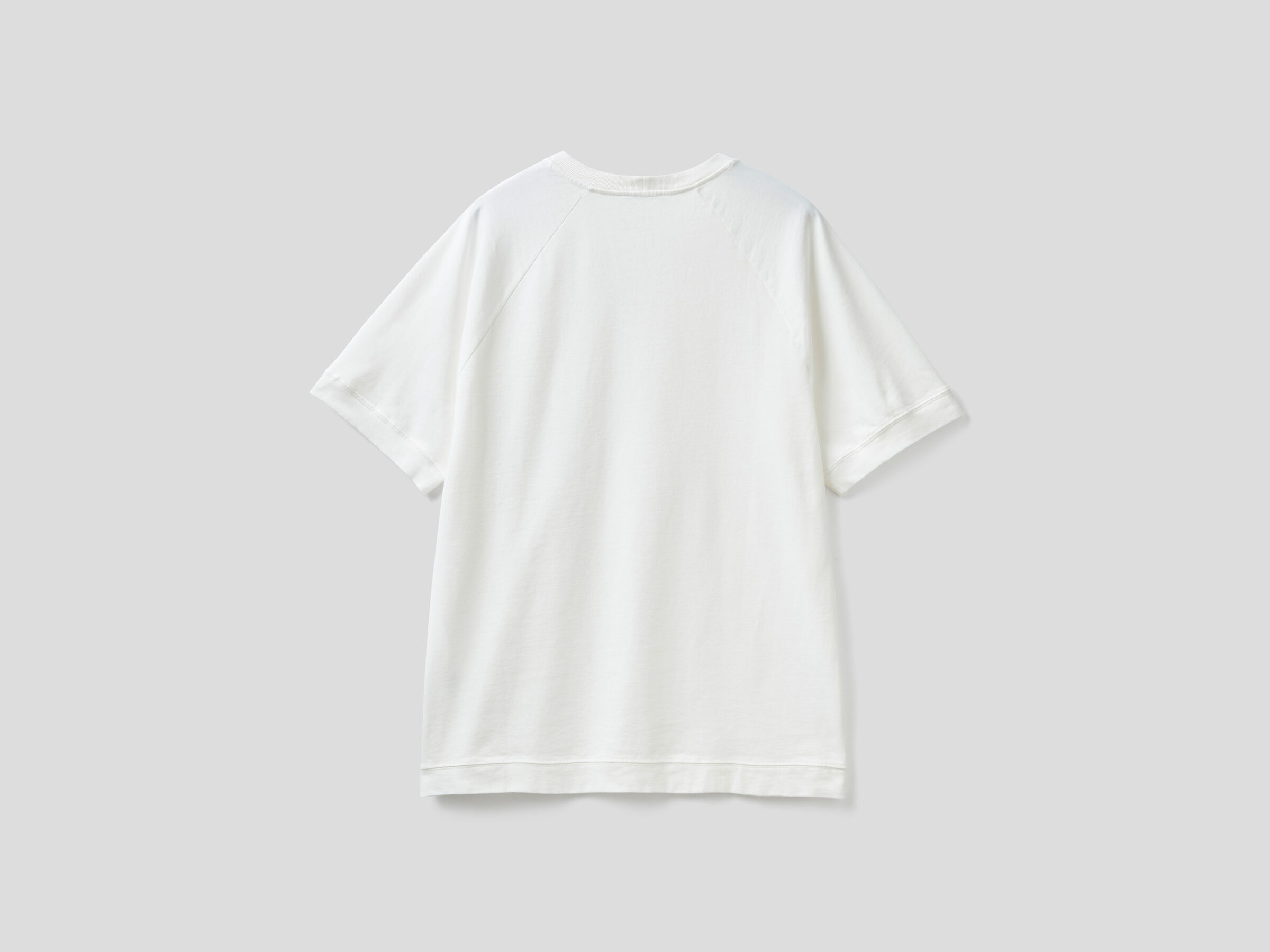 T-shirt in warm cotton with patch image number 5