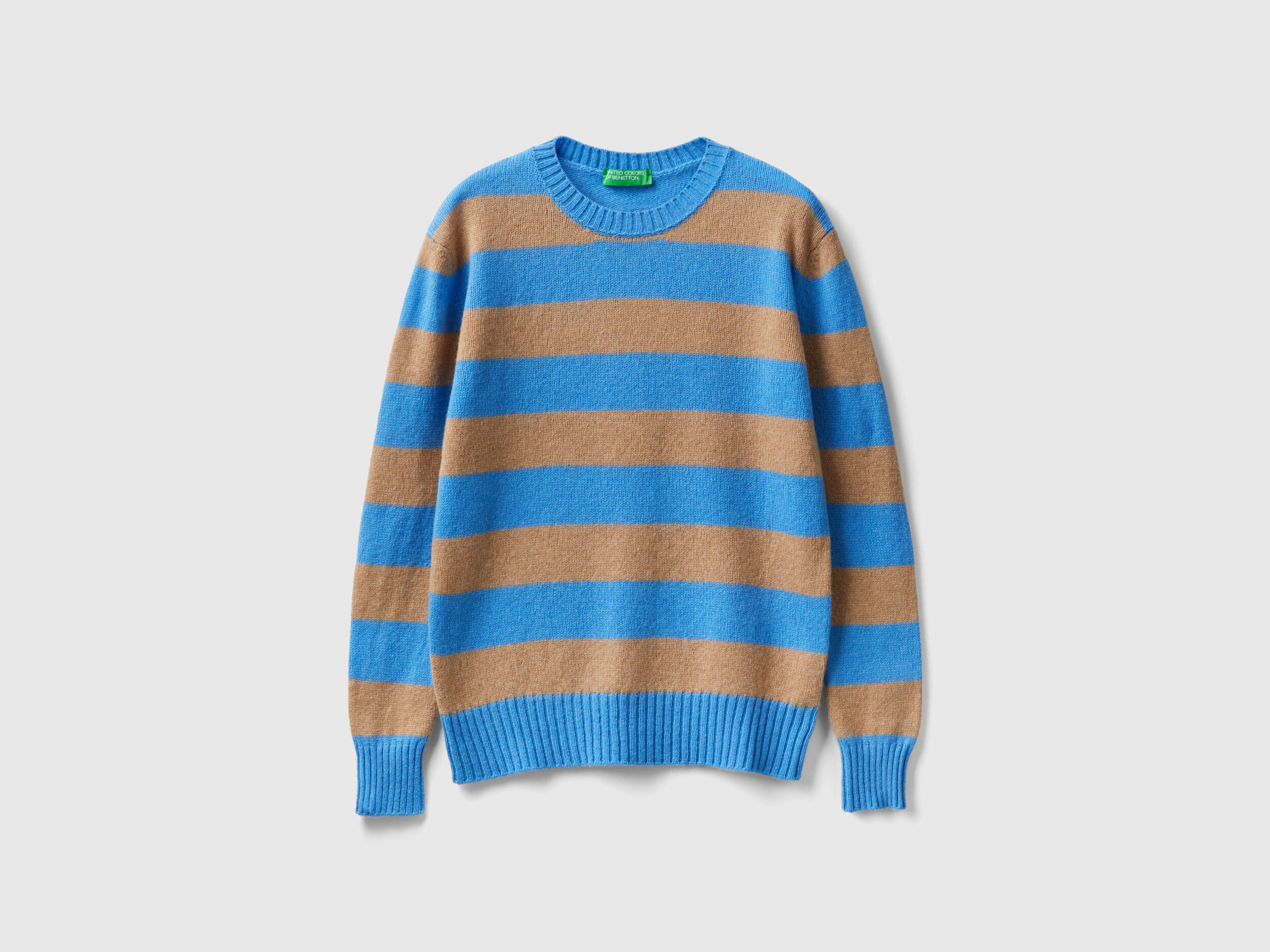 Blue yellow clearance striped sweater