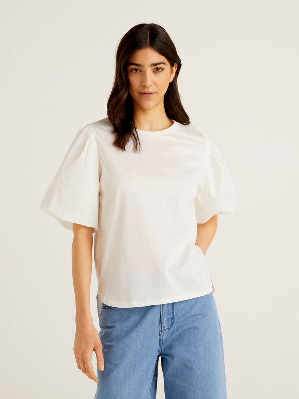 T-shirt with puff sleeve Women