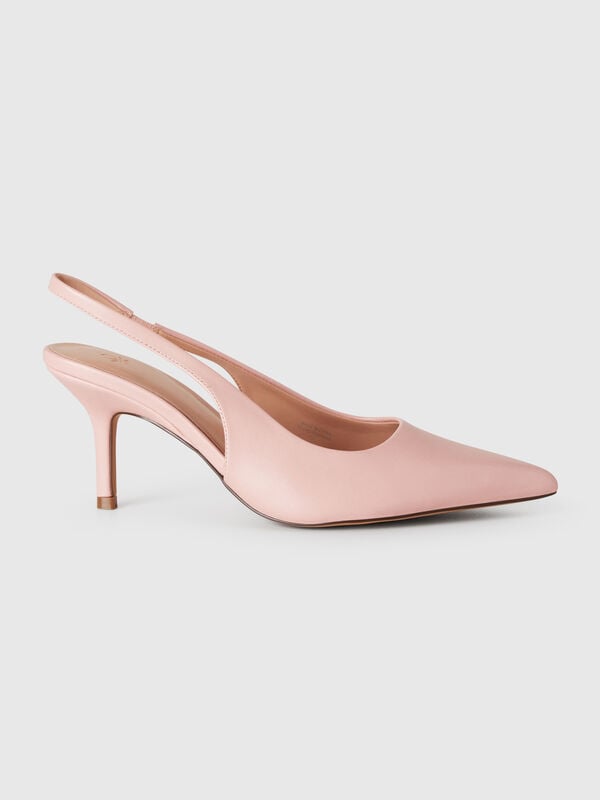 Pink pumps with heels Women