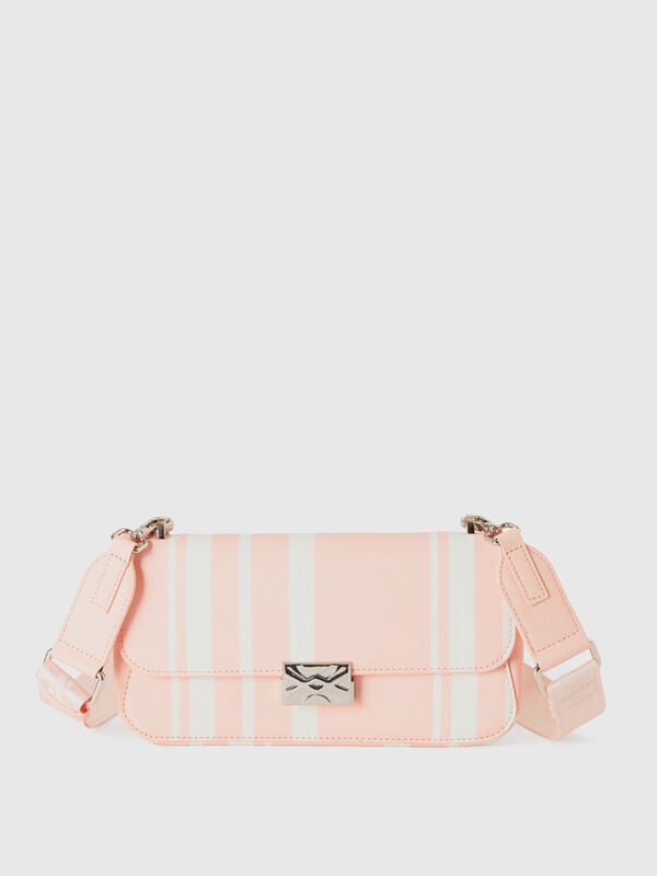 Medium pink striped Be Bag Women