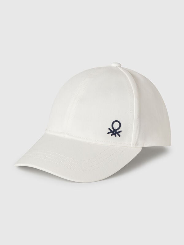Gorra de algodón con logo Niño
