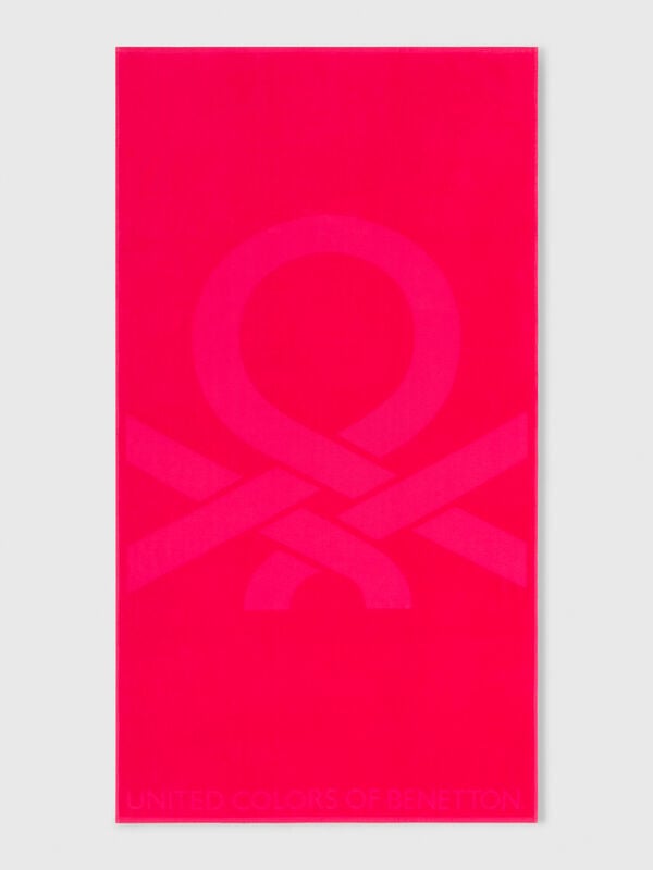Jacquard beach towel