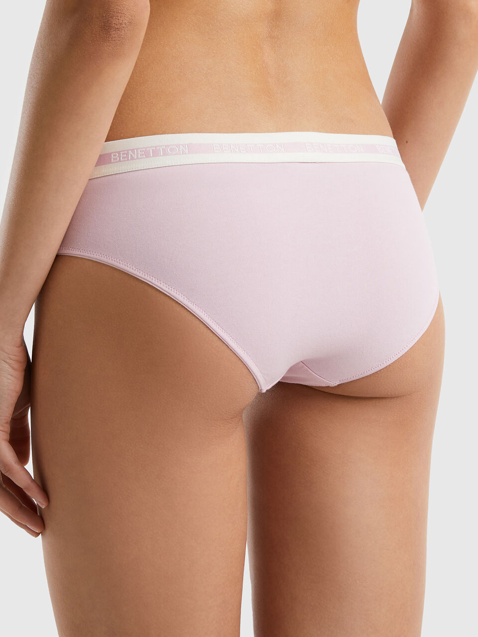 Women's Organic Cotton Hipster Briefs in Optic White