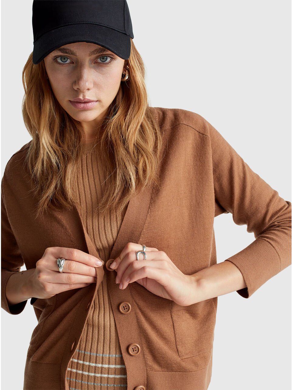 L/S CARDIGAN Women image number null