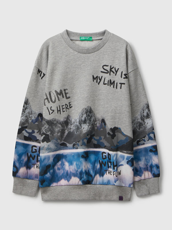 Sweatshirt with print Junior Boy