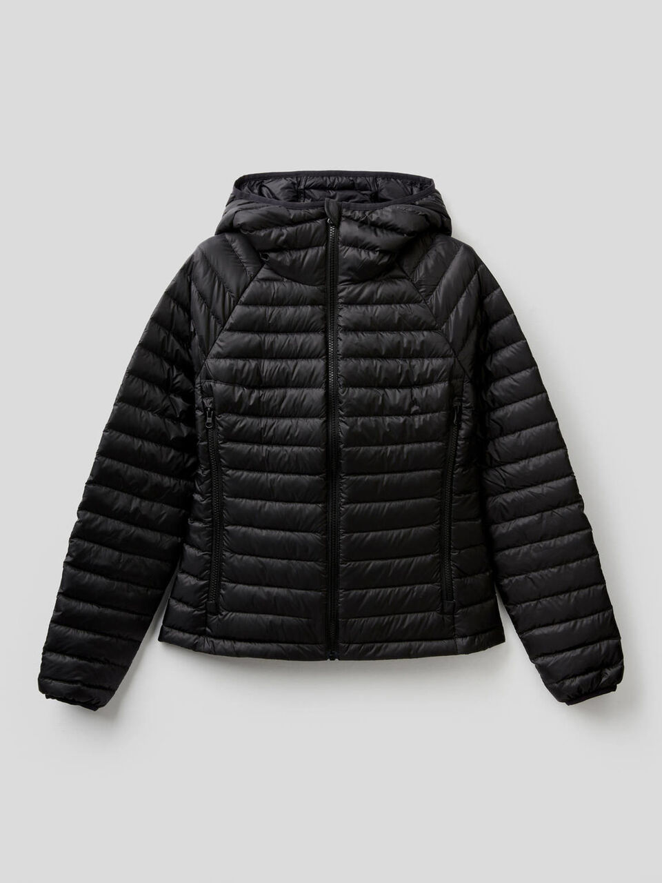 Puffer jacket with hood image number null