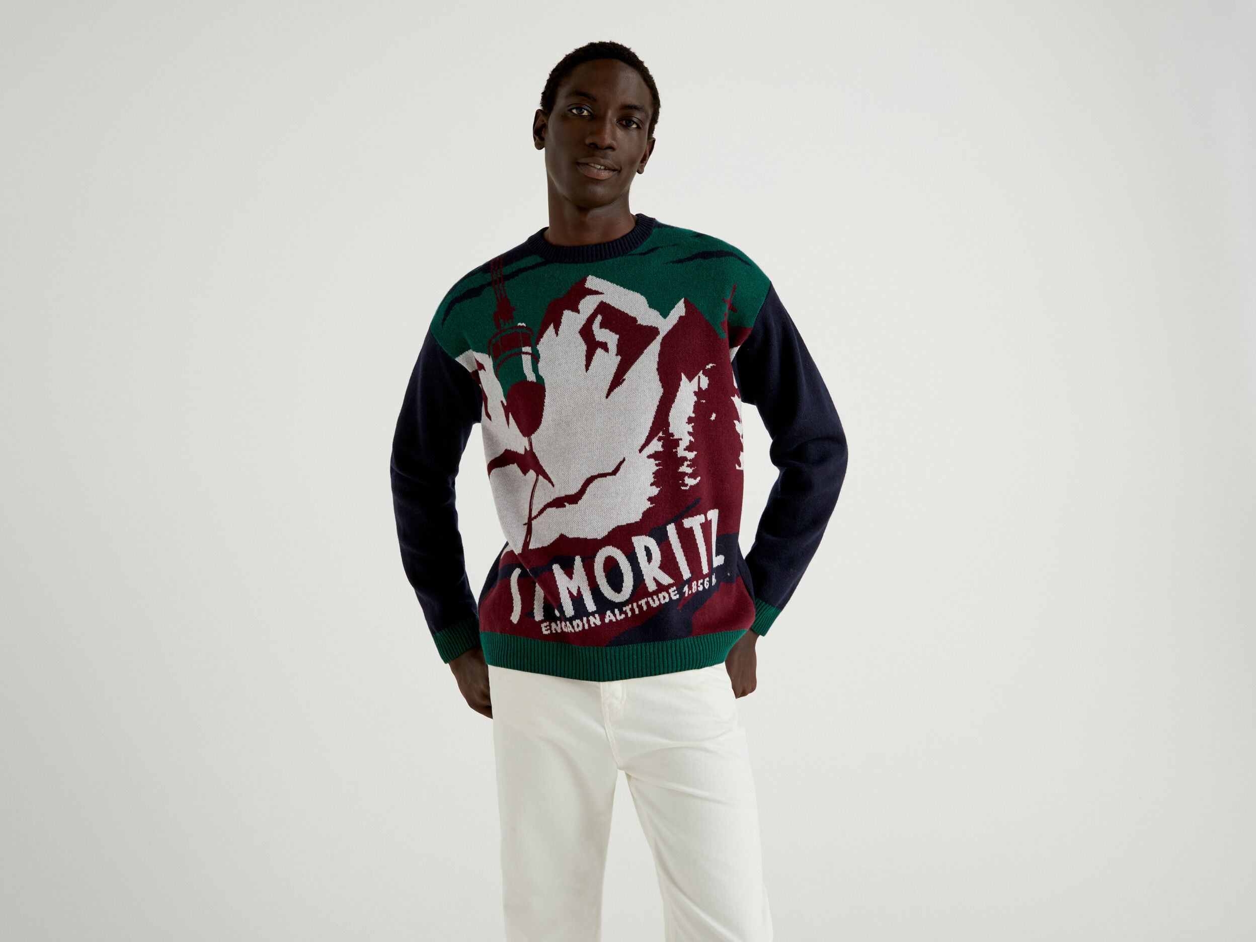 Sweatshirt benetton on sale
