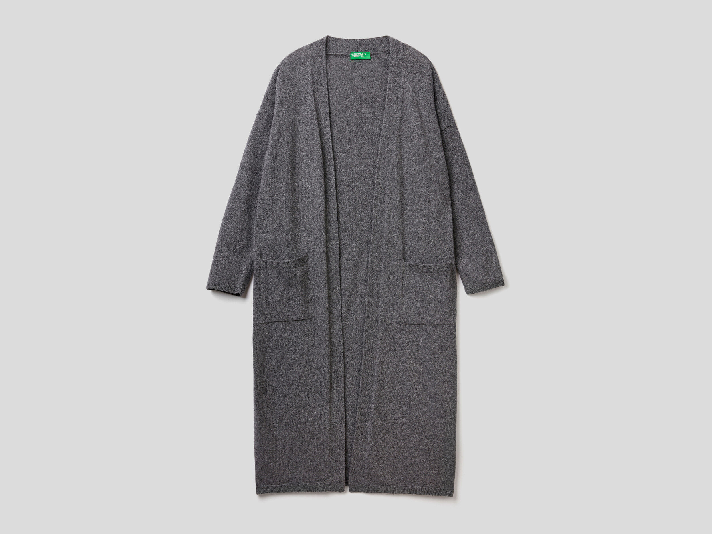 Dark gray long cardigan on sale