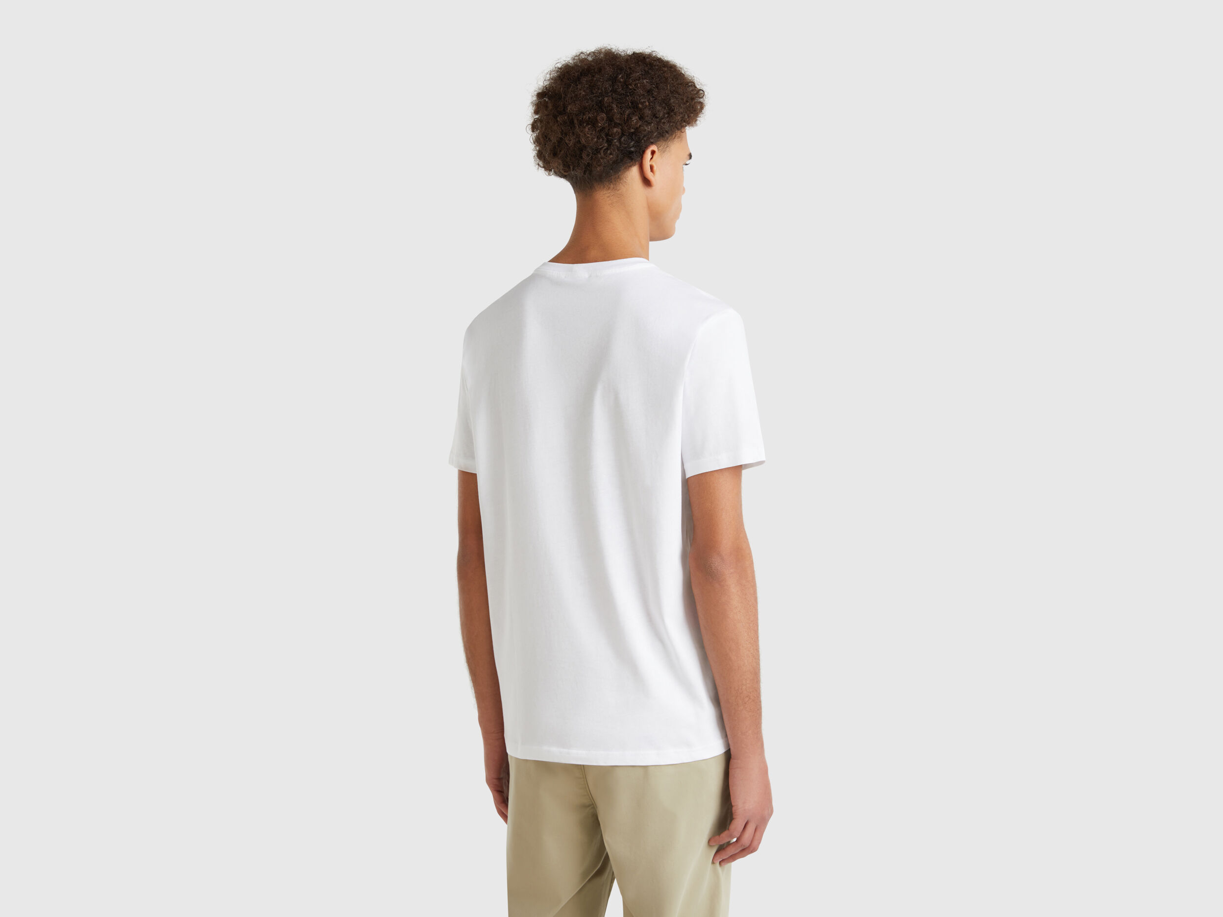 White t-shirt - White | Benetton