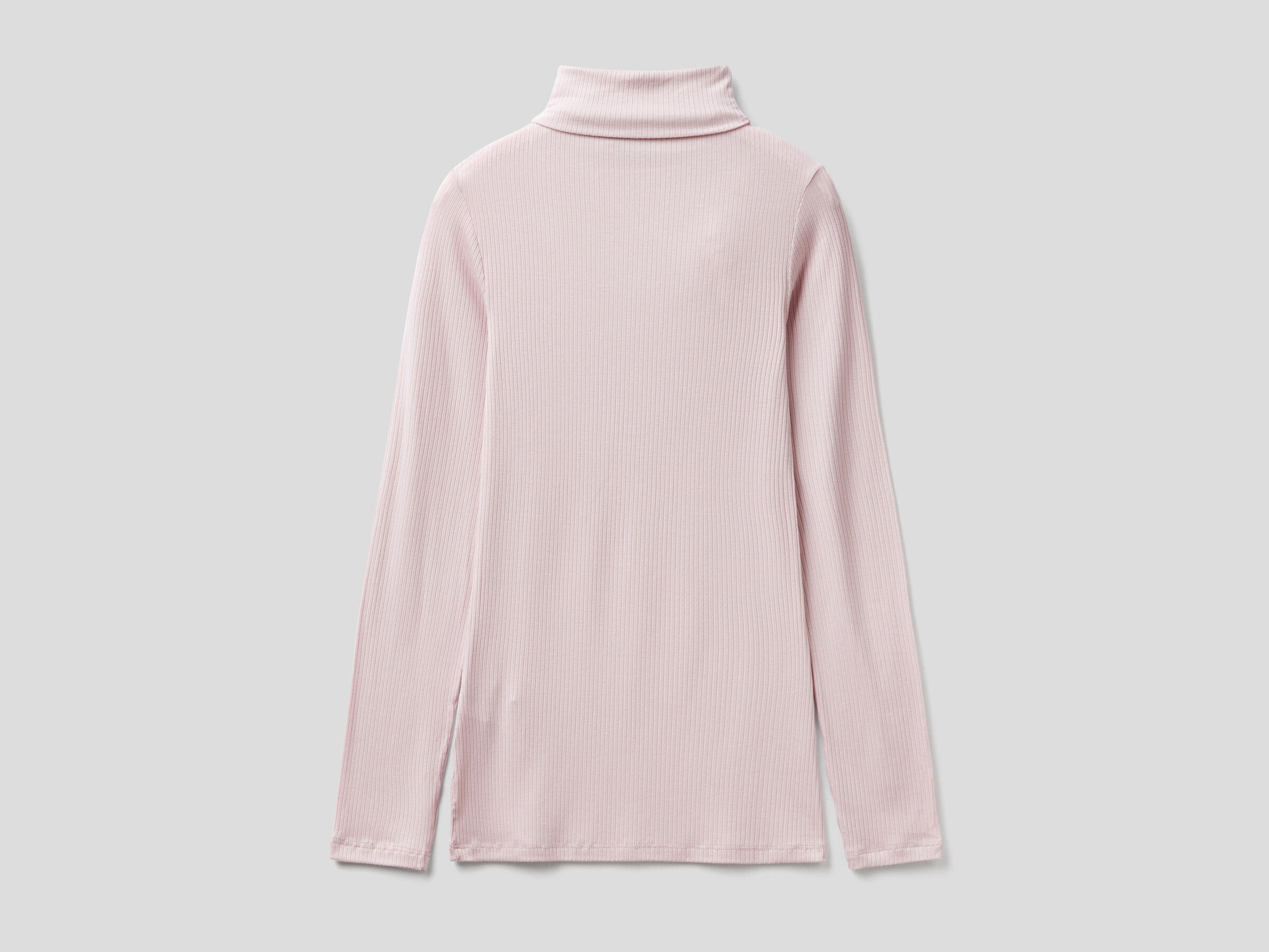 Ribbed turtleneck t-shirt image number 5