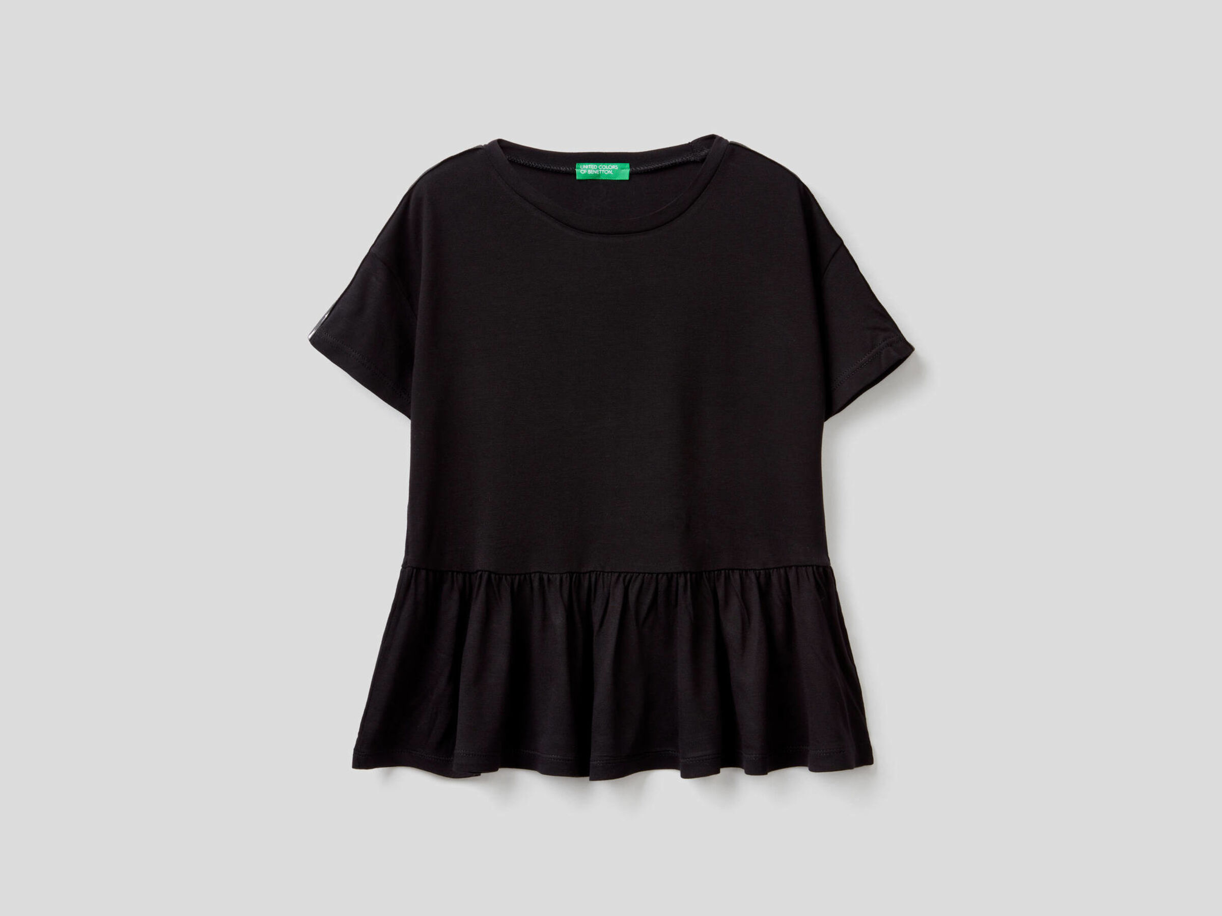 Camiseta amplia con volante image number null