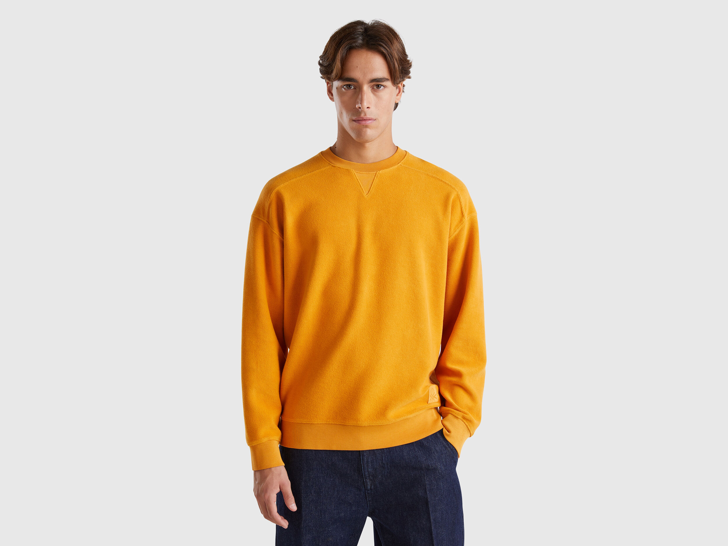Men s Sweatshirts without hood Collection 2024 Benetton