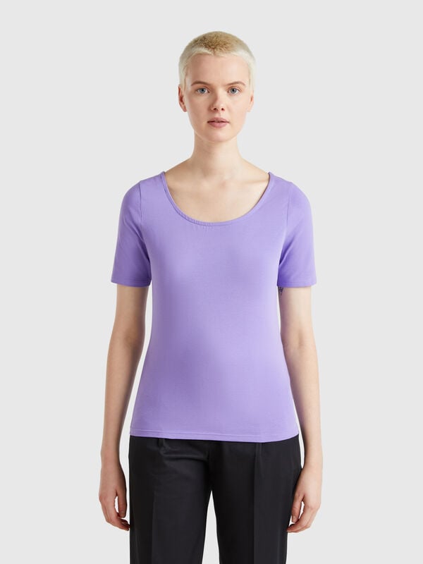 Slim fit reversible t-shirt Women