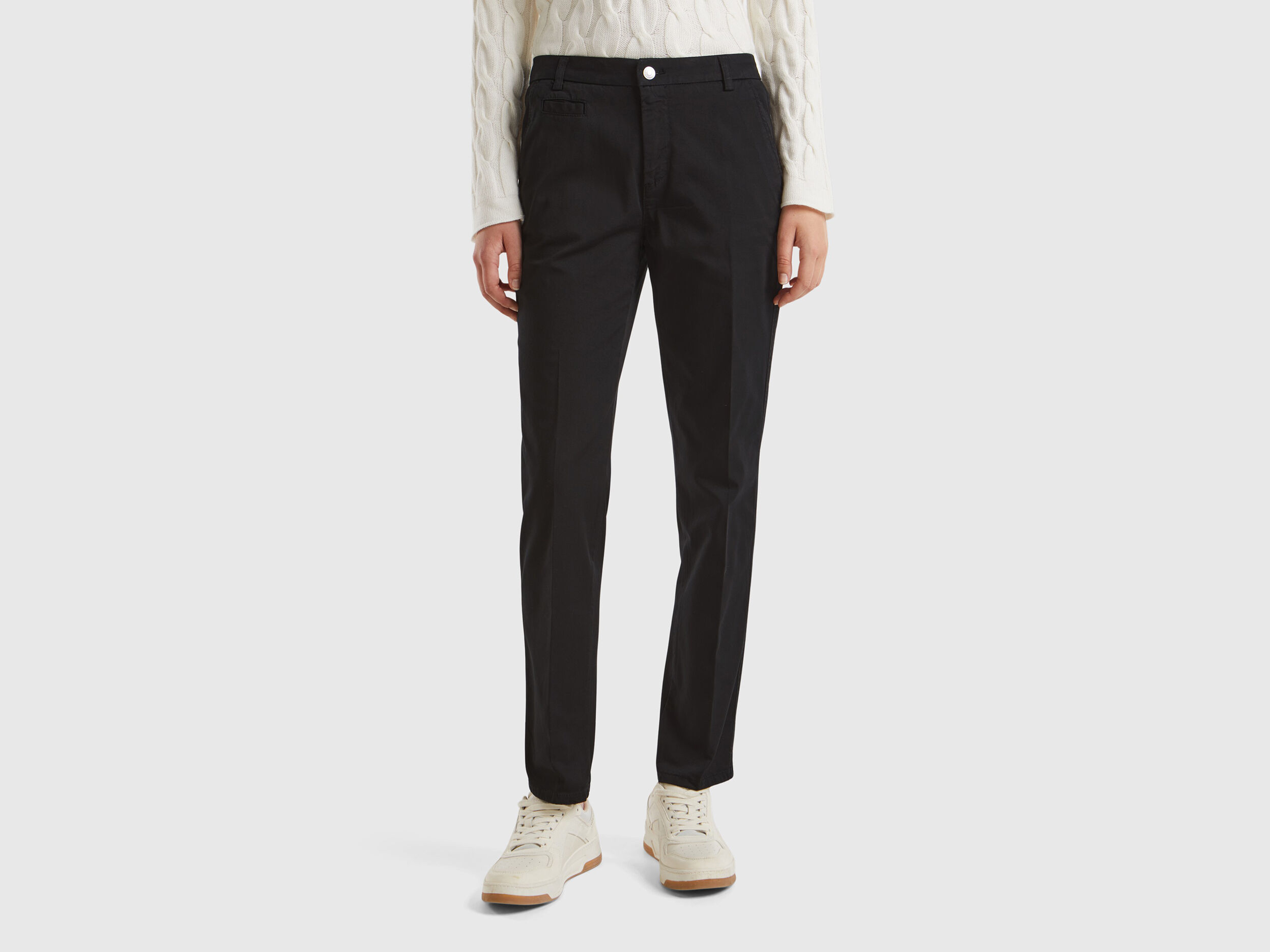 Women s Chino Trousers New Collection 2024 Benetton