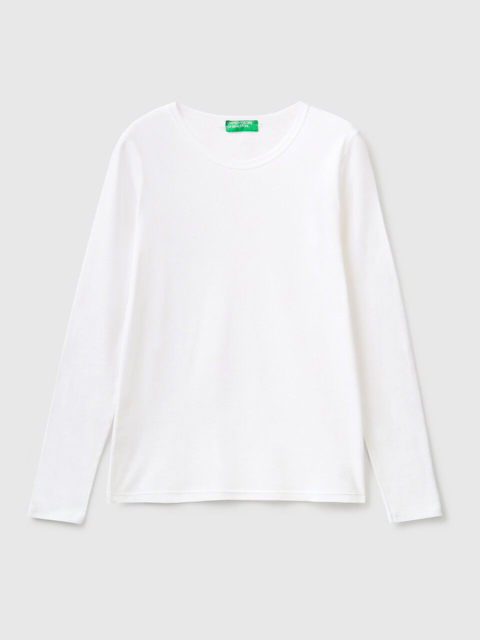 Benetton t shirt manica lunga hotsell
