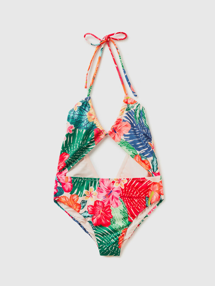 Flower trikini image number 1