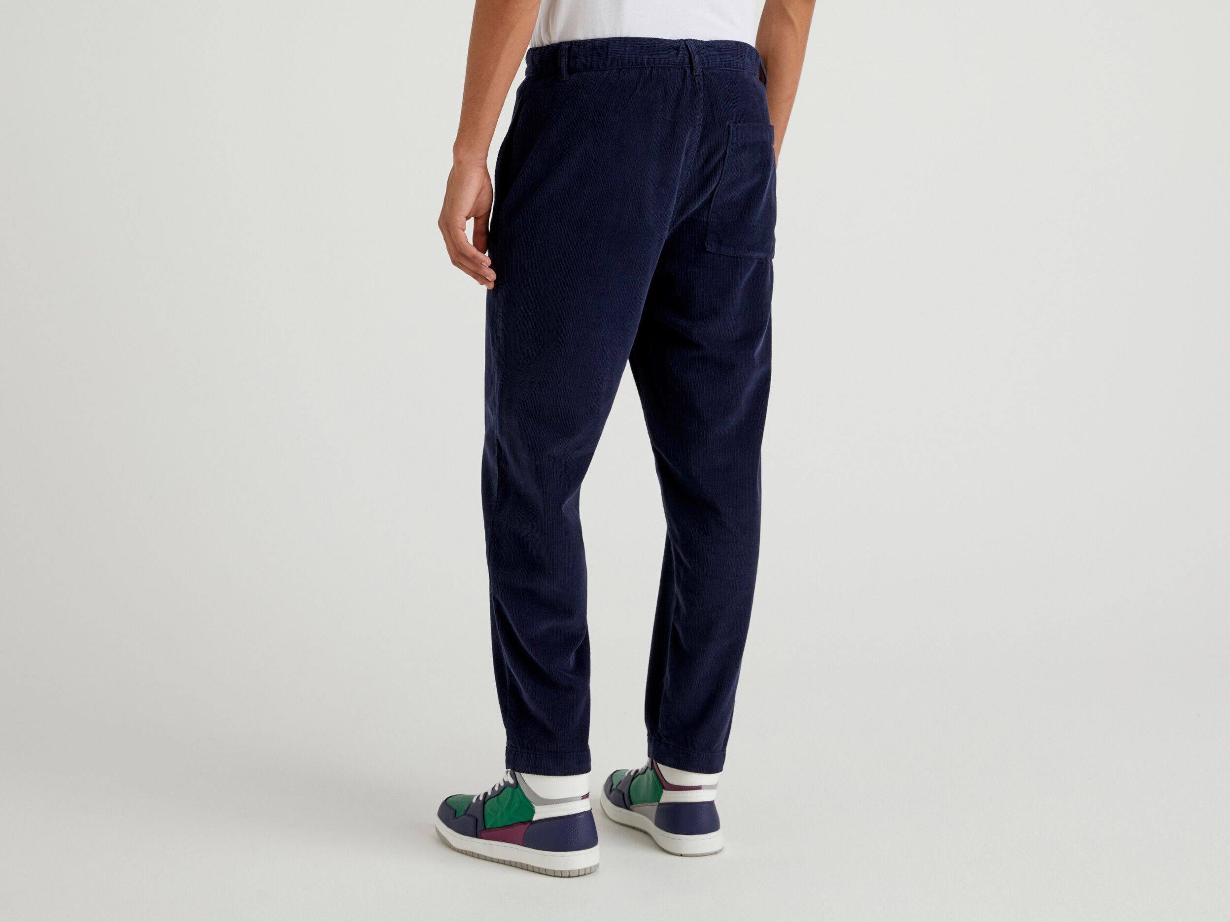 Corduroy online joggers mens