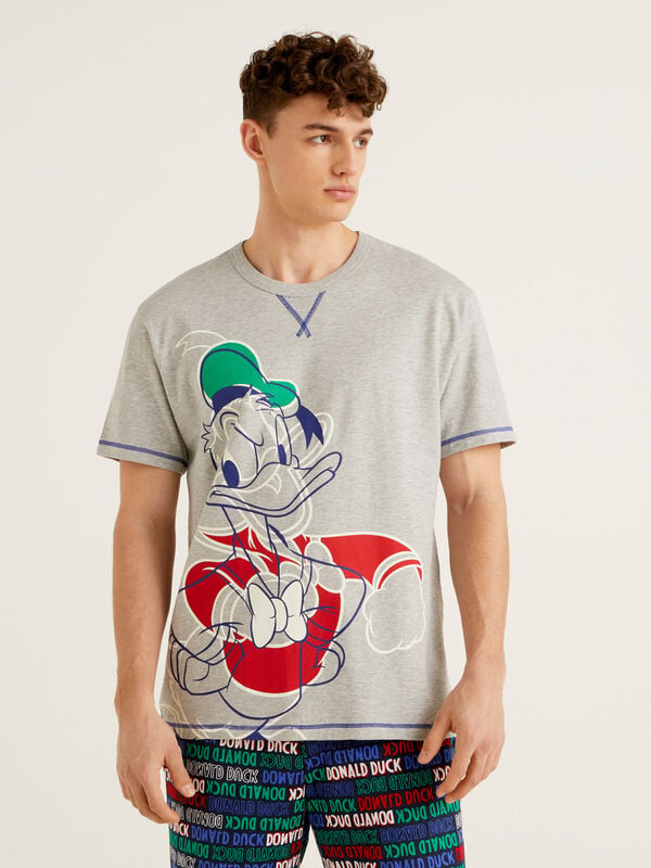 Camiseta del Pato Donald de manga corta Hombre