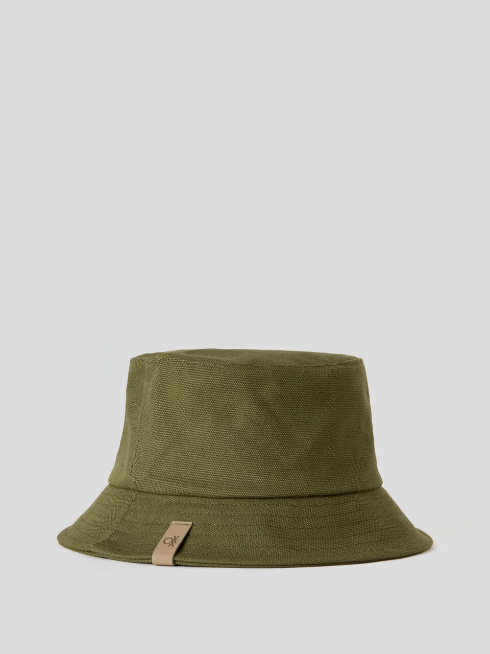 Fisherman's hat in 100% cotton - Military Green